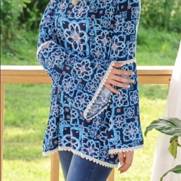 ‎Boho Floral Tunic - Picture 4 of 16